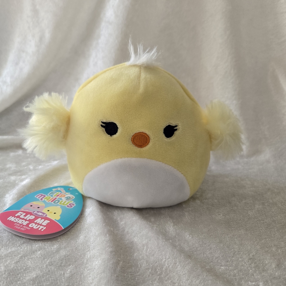 Squishmallows Flipamallow Easter Chick & Egg